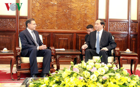 
 President Quang meets Ambassador of the Republic of Cyprus Demetrios Theophylacton

