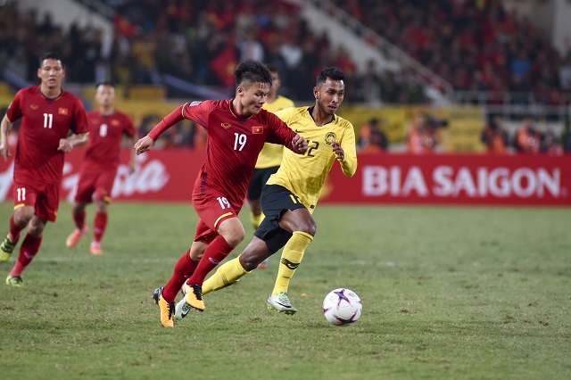 
Vietnamese young starlets such as Quang Hai, Van Hau and Van Duc promise to shine in the future. (Photo: NDO/Tran Hai)​
