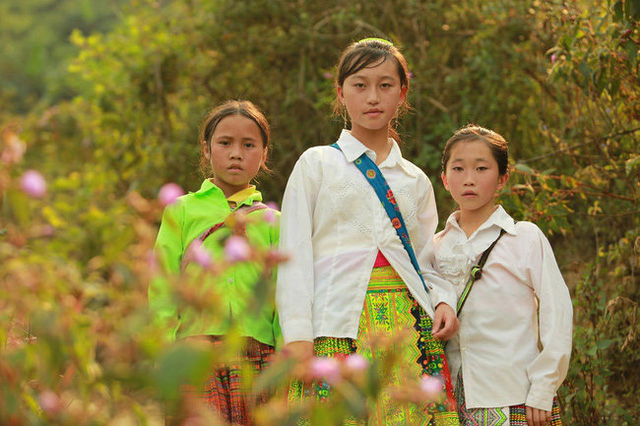 
A scene from the documentary film The Way to School
