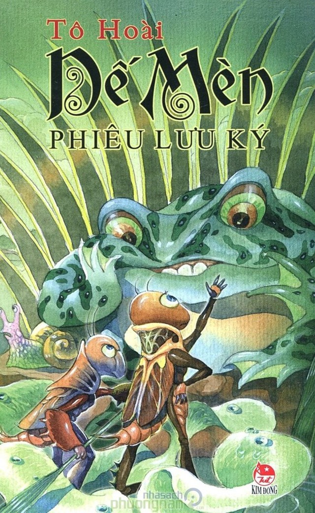 
Cover of the book De Men Phieu Lưu Ky (Adventures of a Cricket) by To Hoai (Photo courtesy of the publisher)
