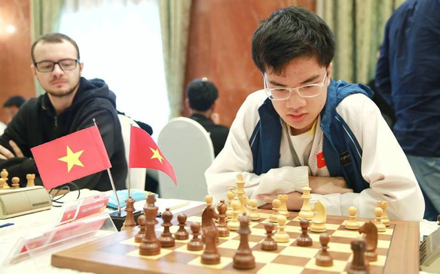 Vietnamese chess prodigy Nguyen Anh Khoi 