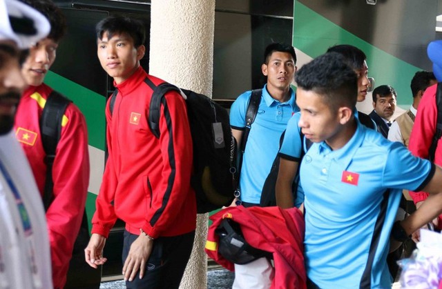 Vietnamese players are now ready for the survival match with Yemen. (Photo: VFF)