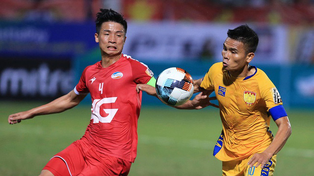 
Newly promoted Viettel have produced one of the biggest surprises of match day 2 by defeating last seasons runners-up Thanh Hoa FC. (Photo: VPF)​
