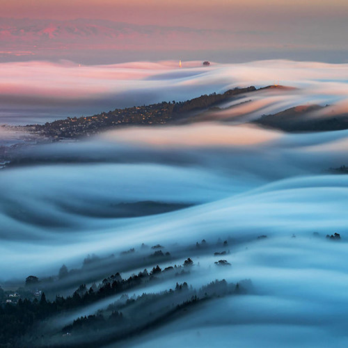 Ngất ngây với hình ảnh sương mù dợn sóng đẹp như cổ tích - Ảnh 9.