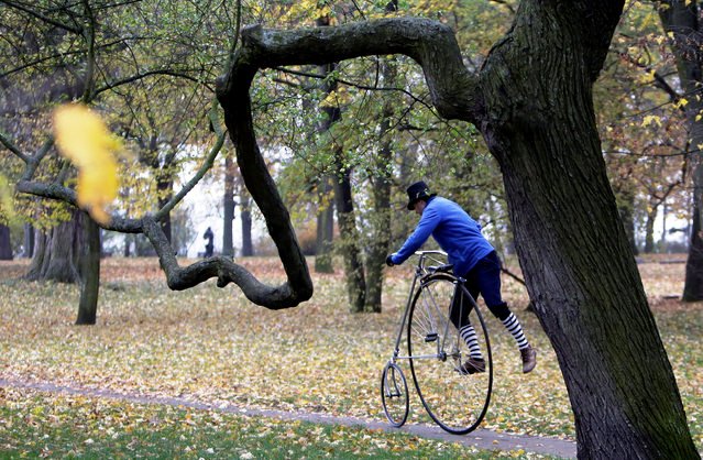 Thú vị cuộc đua xe đạp cổ tại Cộng hòa Czech - Ảnh 5.