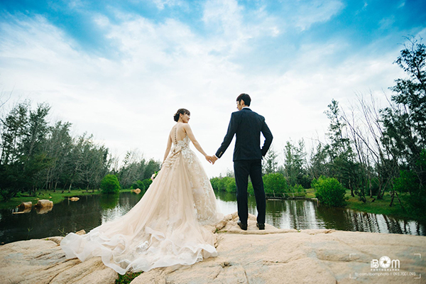 Ảnh cưới đẹp long lanh của cặp đôi cầu lông Nguyễn Tiến Minh - Vũ Thị Trang - Ảnh 10.