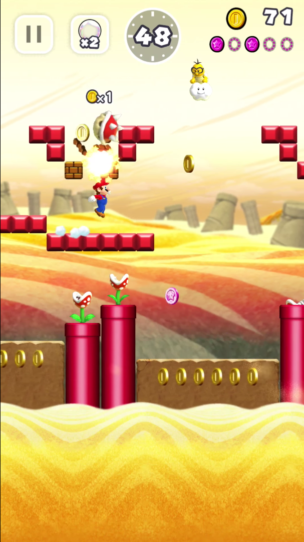 Những trải nghiệm đầu tiên về tựa game Super Mario Run - Ảnh 1.