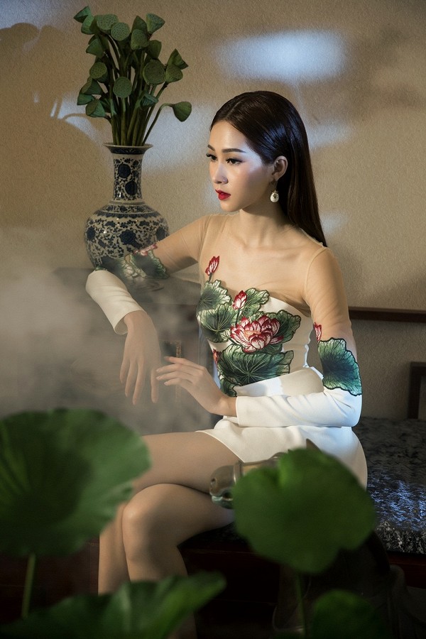 Hoa hậu Đặng Thu Thảo hút hồn với vẻ đẹp tinh khôi - Ảnh 6.