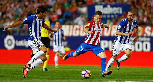 Alaves 0–0 Atletico Madrid: Nguy cơ chia tay top 4 - Ảnh 1.