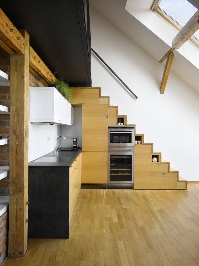 Ý tưởng thiết kế cầu thang siêu độc cho nhà nhỏ hẹp - Ảnh 12.