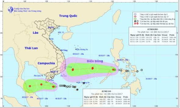 Đảm bảo Tuần lễ Cấp cao APEC 2017 diễn ra an toàn trước áp thấp nhiệt đới - Ảnh 2.
