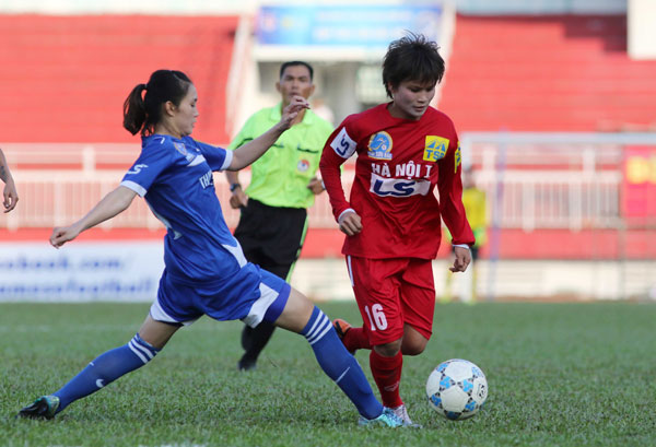 Giải bóng đá nữ VĐQG: CLB TP Hồ Chí Minh I dẫn đầu sau giai đoạn lượt đi - Ảnh 1.