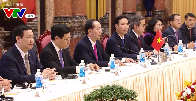 Chủ tịch nước Trần Đại Quang hội đàm Tổng Bí thư, Chủ tịch Trung Quốc - Ảnh 2.