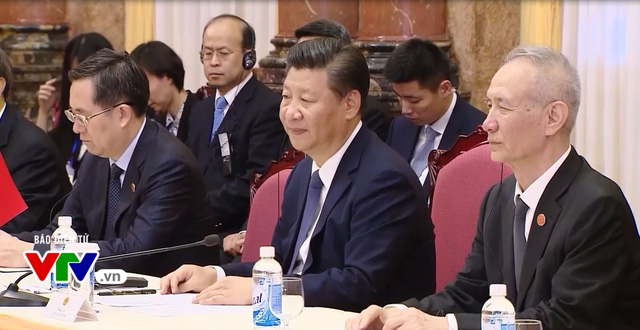 Chủ tịch nước Trần Đại Quang hội đàm Tổng Bí thư, Chủ tịch Trung Quốc - Ảnh 3.