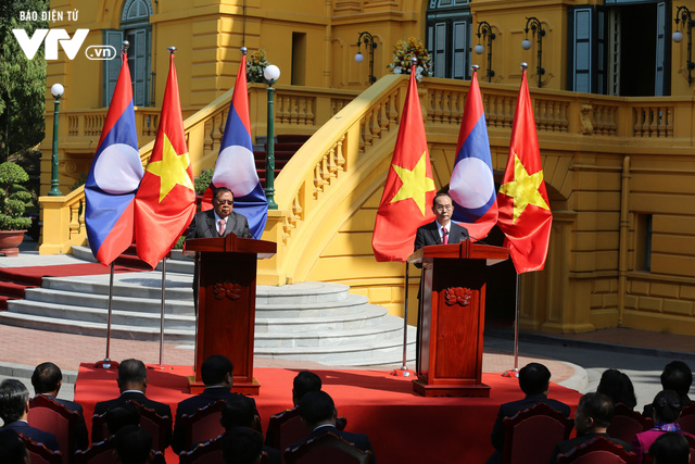 Bài phát biểu của Chủ tịch nước Trần Đại Quang tại họp báo bế mạc Năm Đoàn kết Hữu nghị Việt Nam - Lào, Lào - Việt Nam 2017 - Ảnh 1.