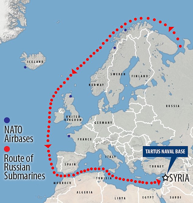Nga điều 2 tàu ngầm tới Địa Trung Hải - Ảnh 1.