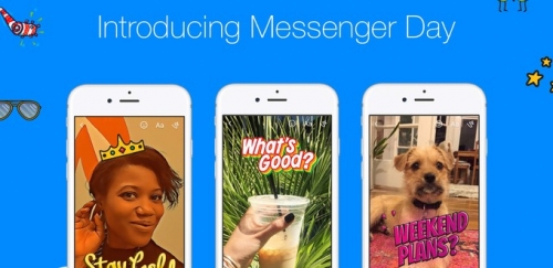 Facebook ra mắt tính năng Messenger Day trên toàn thế giới - Ảnh 1.