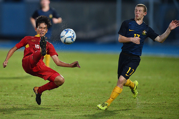 Thắng U15 Australia 2-0, U15 Việt Nam gặp U15 Thái Lan tại chung kết U15 ĐNÁ 2017 - Ảnh 1.