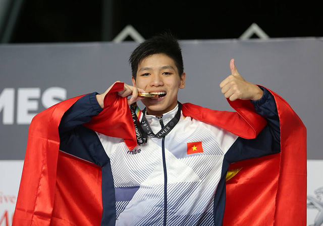 Nguyễn Hữu Kim Sơn và cơn địa chấn tại SEA Games ở tuổi 15 - Ảnh 1.