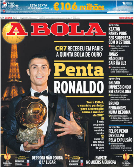 Báo chí thế giới ngả mũ trước thành tích của C.Ronaldo - Ảnh 2.