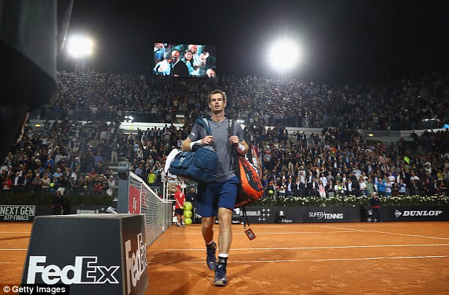 Vòng 2 Roma Mở rộng 2017: Andy Murray tiếp tục tụt dốc - Ảnh 2.