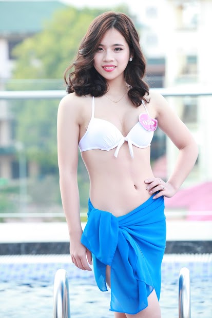 Dàn thí sinh “Người đẹp Kinh Bắc 2017” hút mắt với trang phục bikini - Ảnh 9.