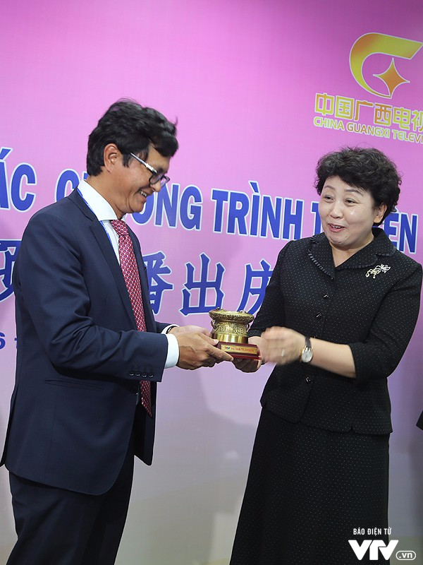 Tổng Giám đốc Đài THVN Trần Bình Minh vui mừng về kết quả hợp tác với Đài TH Quảng Tây - Ảnh 4.