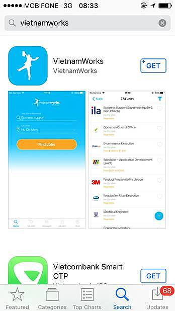 Vietnamworks ra mắt ứng dụng tìm việc làm trên điện thoại di động - Ảnh 1.