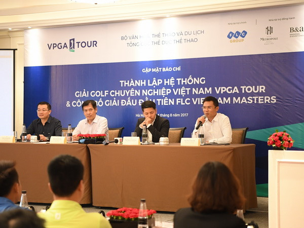 Ra mắt hệ thống giải Golf chuyên nghiệp Việt Nam - Ảnh 1.