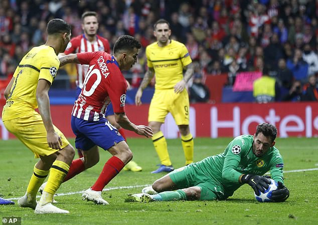  Phục hận thành công Dortmund, Atletico rộng cửa đi tiếp ở Champions League - Ảnh 3.