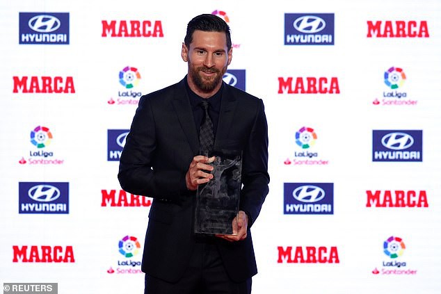 Lionel Messi thắng lớn tại lễ trao giải Marca - Ảnh 3.