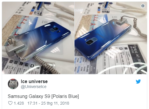 Samsung làm mới Galaxy S9 với màu gradient cực chất - Ảnh 1.