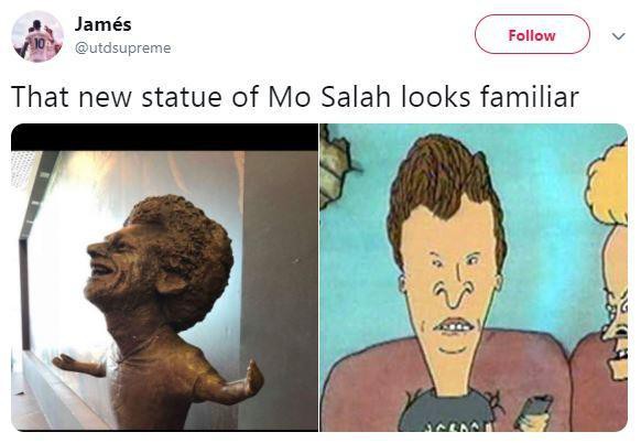 CĐV chế nhạo bức tượng như con nít của Salah ở quê nhà - Ảnh 6.