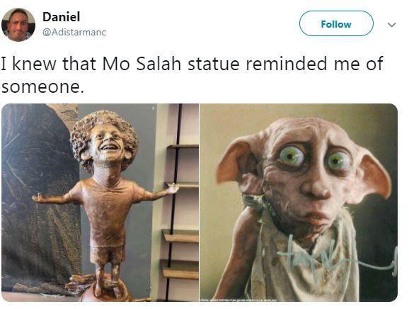 CĐV chế nhạo bức tượng như con nít của Salah ở quê nhà - Ảnh 8.