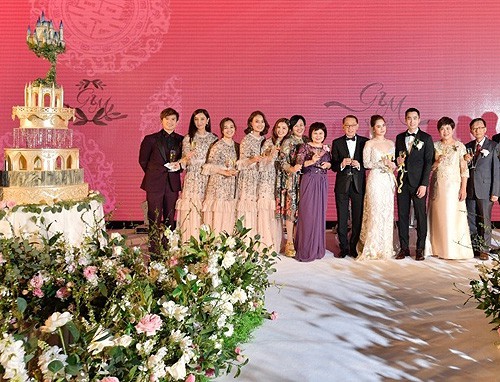 ẢNH: Tưng bừng đám cưới Chung Hân Đồng - Ảnh 6.