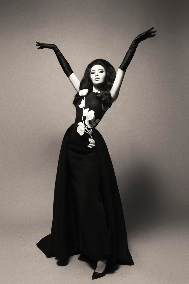 Hoa hậu Kỳ Duyên ấn tượng trong bộ ảnh đen trắng - Ảnh 5.