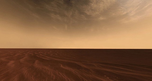 Các đám mây mỏng của Sao Hỏa có thể do bụi vũ trụ tạo thành - Ảnh 1.