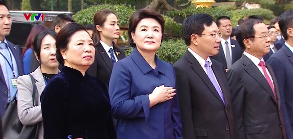 Lễ đón chính thức Tổng thống Hàn Quốc và phu nhân - Ảnh 4.