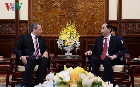 Chủ tịch nước Trần Đại Quang tiếp các Đại sứ trình Quốc thư - Ảnh 2.