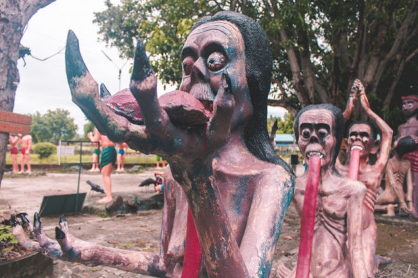 Khu vườn địa ngục ở Thái Lan hút khách du lịch - Ảnh 5.