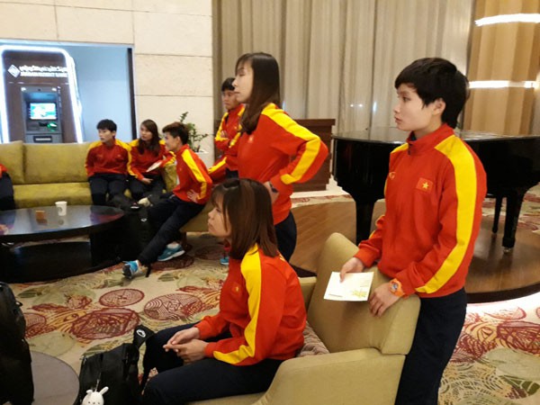 VCK Asian Cup nữ 2018: ĐT nữ Việt Nam đã có mặt tại Jordan - Ảnh 3.