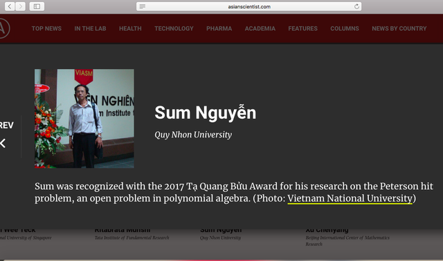 Asian Scientist vinh danh hai tiến sĩ Việt Nam - Ảnh 2.