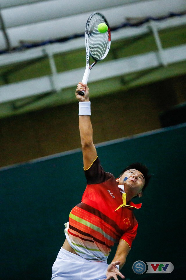 ẢNH: Lý Hoàng Nam có chiến thắng đầu tiên tại Davis Cup - Ảnh 14.