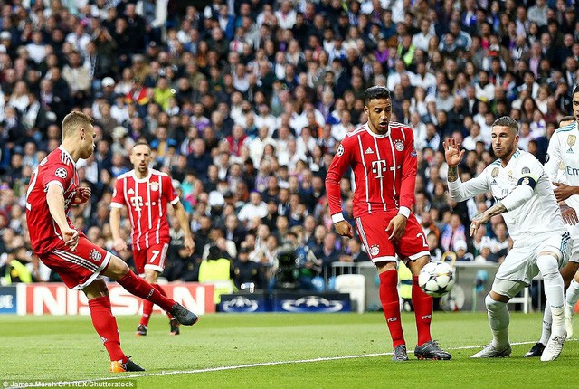 ẢNH: Real Madrid vượt qua Bayern Munich để góp mặt trong trận chung kết Champions League  - Ảnh 1.