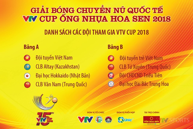 Giải bóng chuyền nữ Quốc tế VTV Cup Ống nhựa Hoa Sen 2018 hứa hẹn hấp dẫn và đáng nhớ! - Ảnh 3.