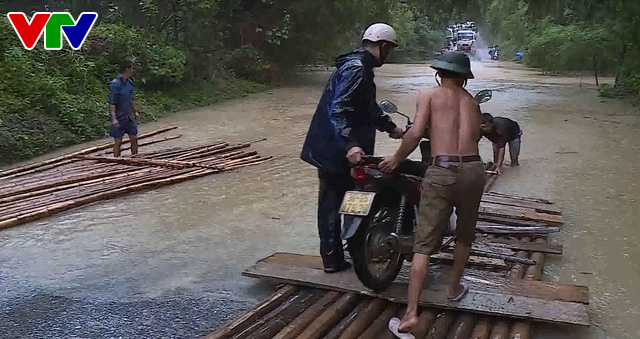 Thanh Hóa: Ngập cầu tràn tại xã Thiết Kế, huyện Bá Thước - Ảnh 1.
