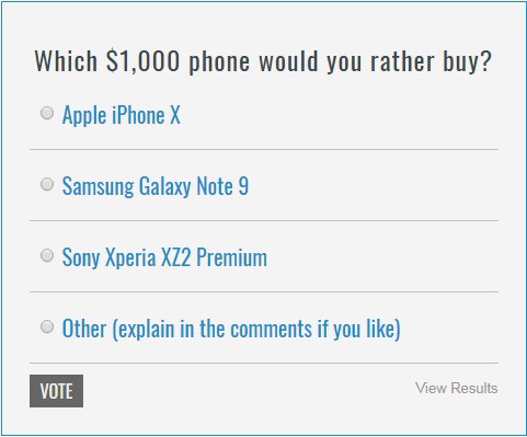 Giá cả ngàn USD, chọn iPhone X hay Galaxy Note 9, Xperia XZ2 Premium? - Ảnh 2.