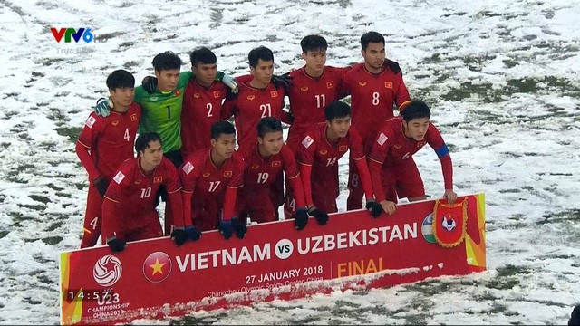 Trước trận U23 Việt Nam - U23 Uzbekistan, nhớ về chung kết U23 châu Á 2018 dưới trời tuyết Thường Châu - Ảnh 3.