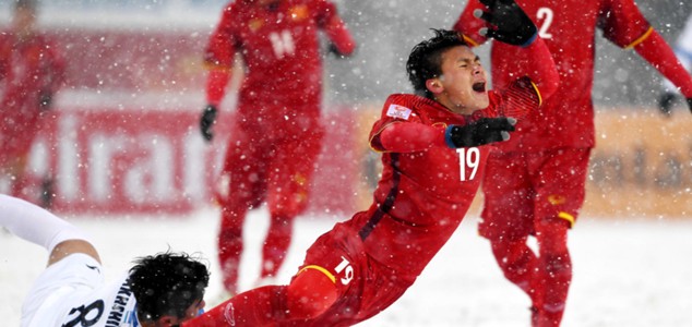 Trước trận U23 Việt Nam - U23 Uzbekistan, nhớ về chung kết U23 châu Á 2018 dưới trời tuyết Thường Châu - Ảnh 7.