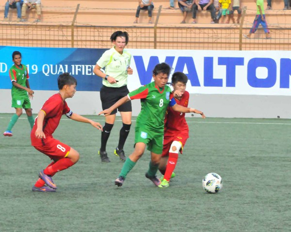 U16 nữ Việt Nam giành vé tham dự vòng loại thứ hai giải bóng đá U16 nữ châu Á 2019 - Ảnh 2.